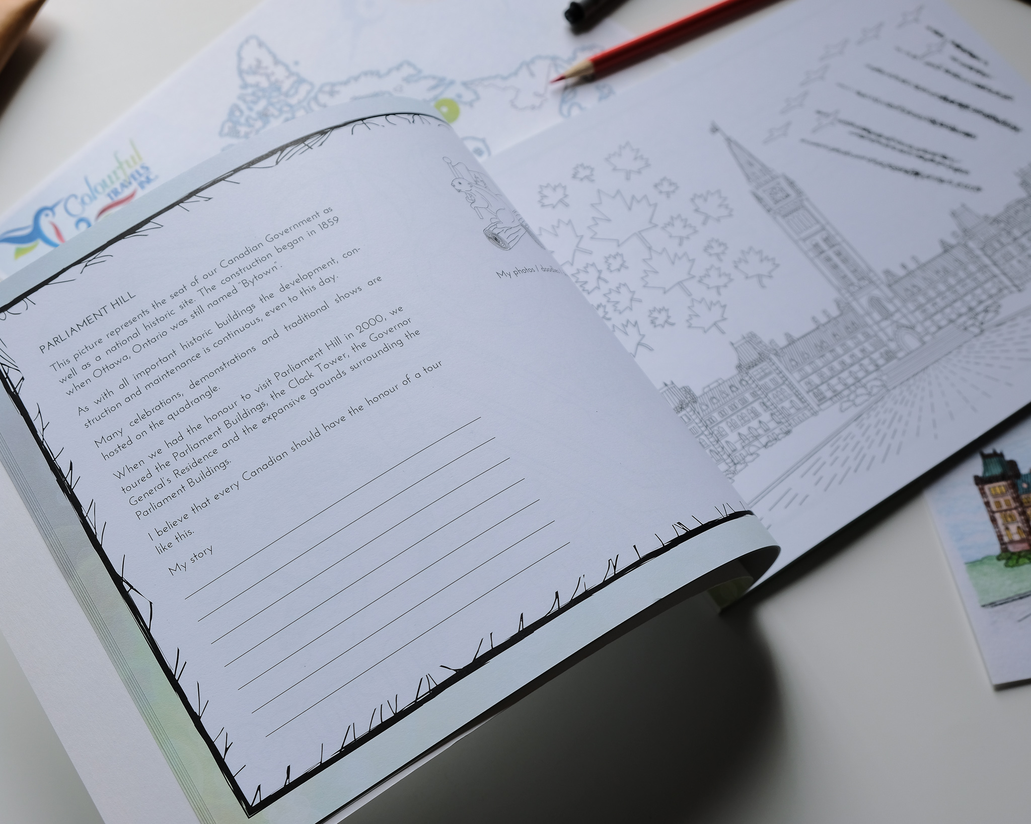 House of Parliament info - Niagara Falls - Ontario Sights of Canada